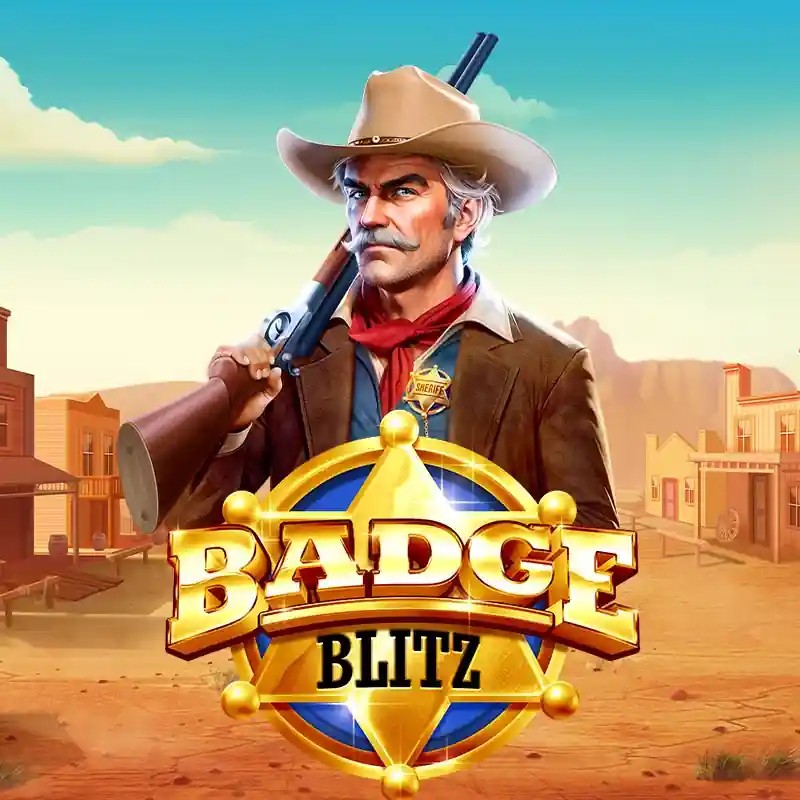 Slots logo of Badge Blitz from Pragmatic Play at Star Casino