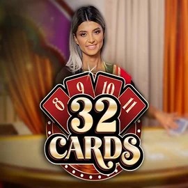 Official Live Casino logo: 32 Cards by Ezugi at Star Casino