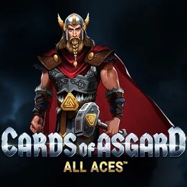 Official Poker logo: Cards of Asgard All Aces by Switch Studios at Star Casino