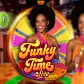 Funky Time online game logo by Evolution on star-casino.eu.com