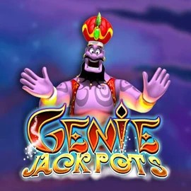 Genie Jackpots slot visual from Blueprint Gaming available on star-casino.eu.com