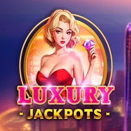 Luxury Jackpots slot logo by Triple Cherry at Star Casino