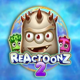 Slots logo of Reactoonz 2 from Play'n GO at Star Casino
