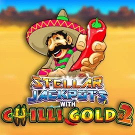 Stellar Jackpots with Chilli Gold x2 logo – Jackpots by Lightning Box Game at Star Casino
