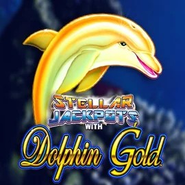 Dolphin Gold with Stellar Jackpots logo by Lightning Box Game at Star Casino