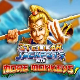 Stellar Jackpots with More Monkeys by Lightning Box Game, showcased at star-casino.eu.com – game logo